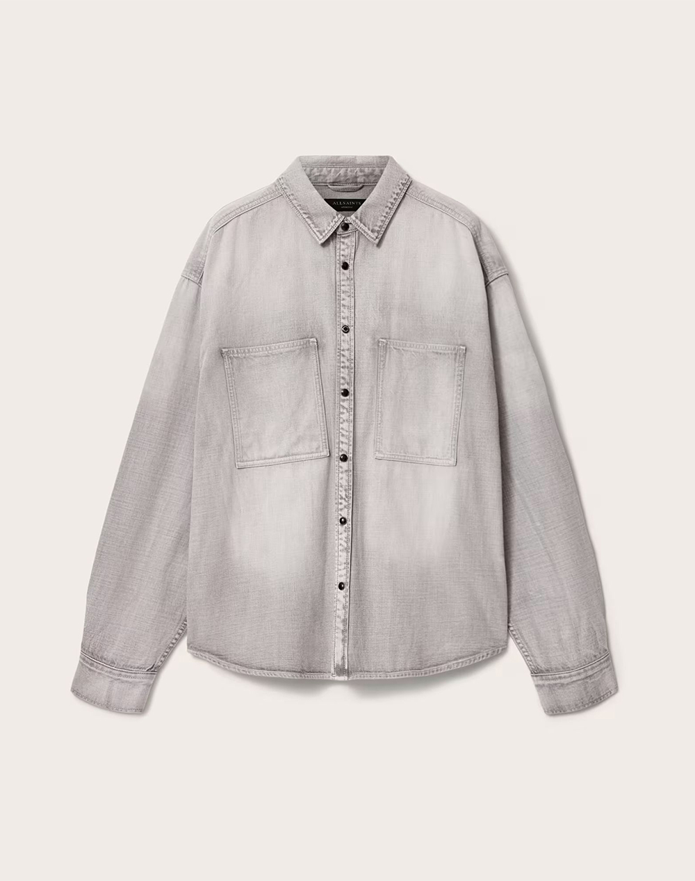 ALL SAINTS AL CANVAS SHIRT