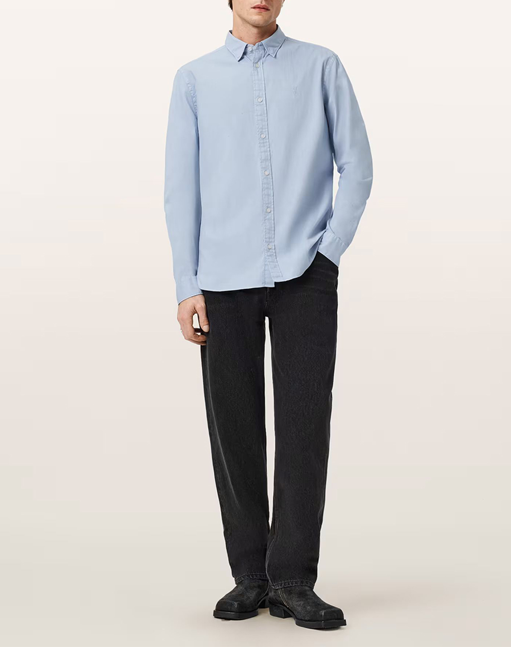 ALL SAINTS HAWTHORNE LS SHIRT