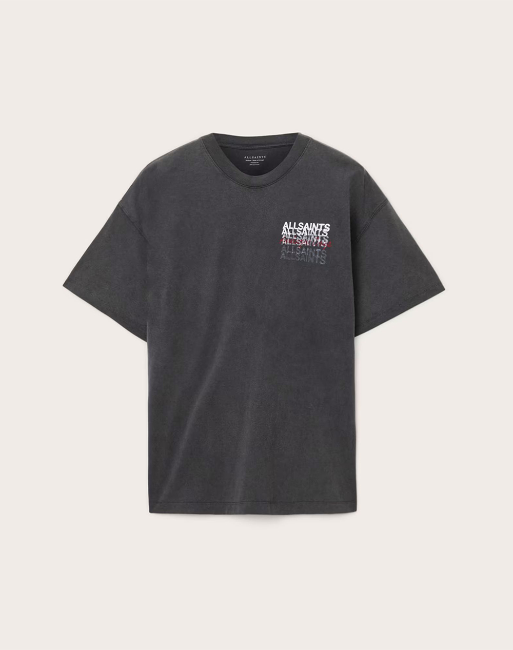 ALL SAINTS GRAPHENE SS CREW