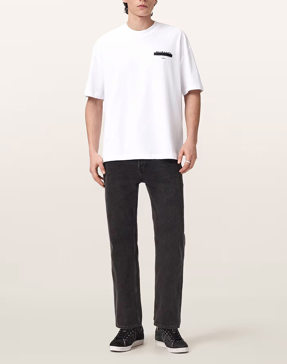 ALL SAINTS REDACT SS CREW