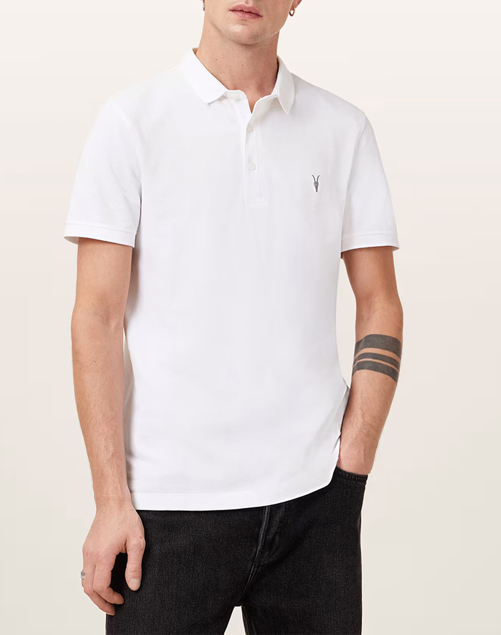ALL SAINTS REFORM SS POLO
