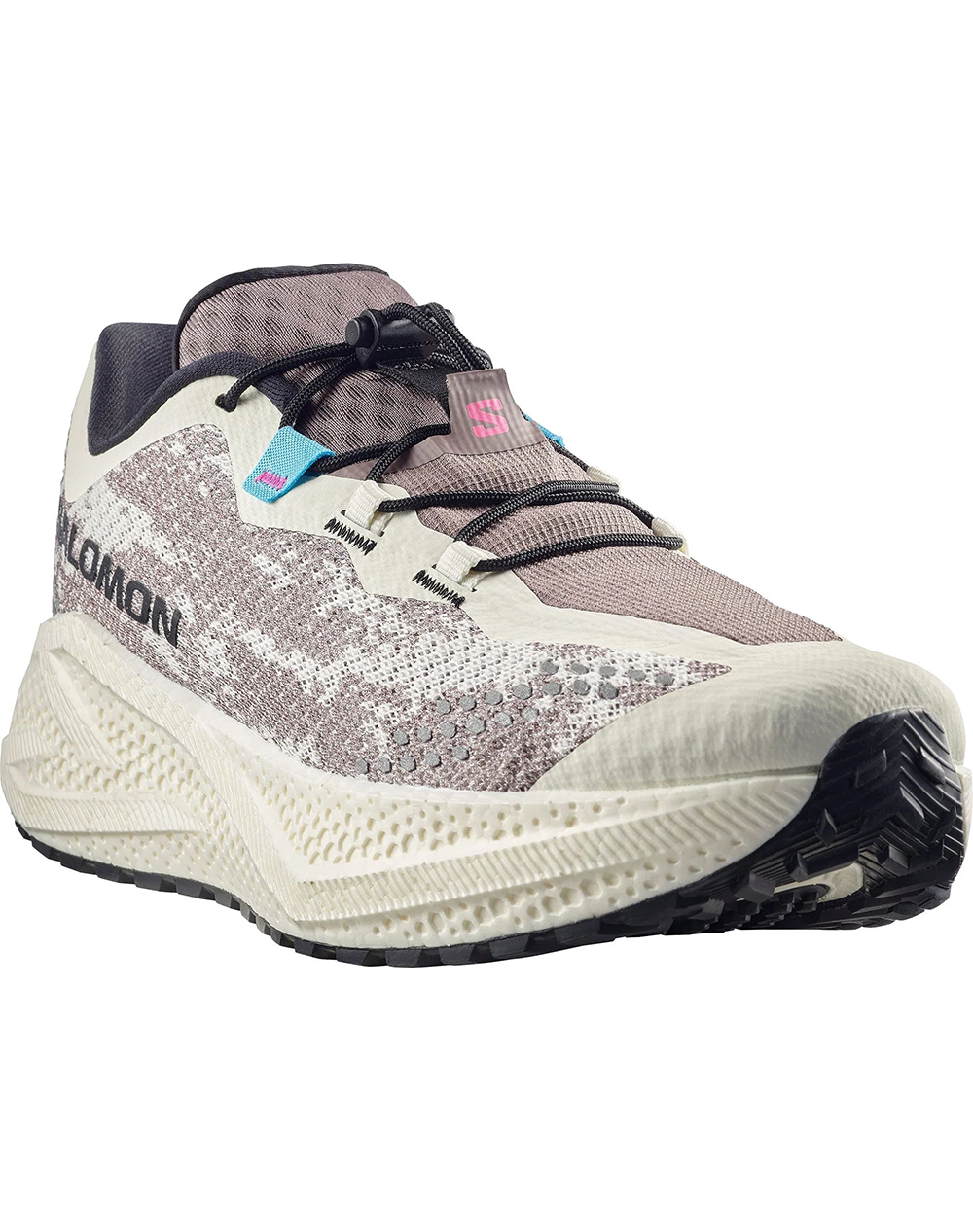 SALOMON GRAVEL RUNNING - AERO SHOES AERO GLIDE 4 GRVL VANILA/BLACK/IRO МЪЖКИ ОБУВКИ