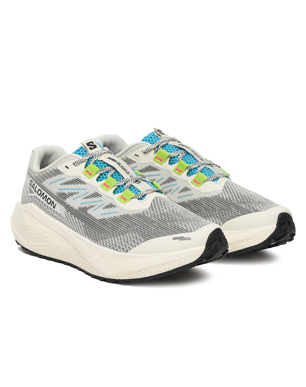 SALOMON GRAVEL RUNNING - AERO AERO BLAZE 3 GRVL VAN VANILLA ICE / OJOS DEL SALAR / BLACK МЪЖКИ ОБУВКИ
