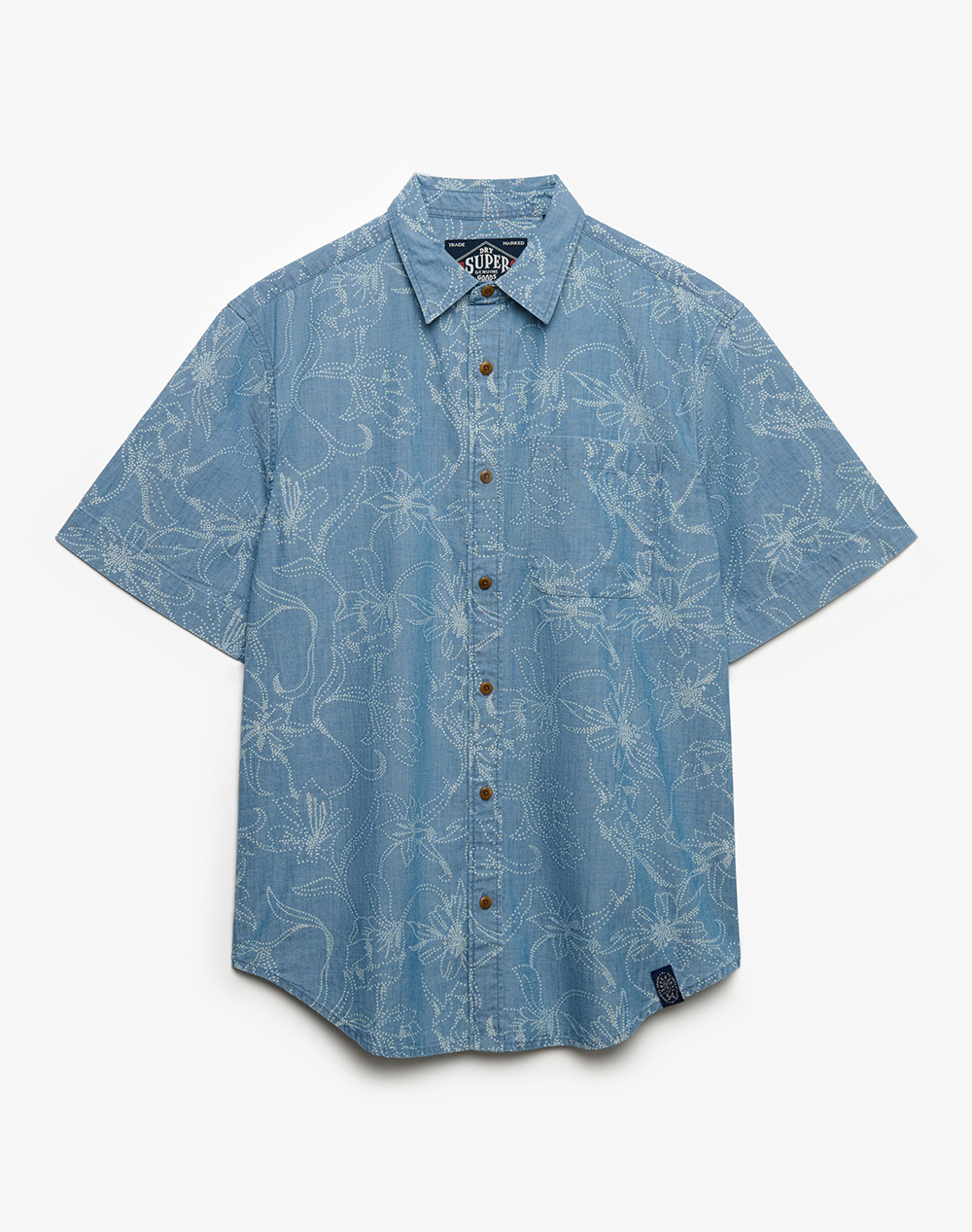 SUPERDRY D2 OVIN VINTAGE LOOM S/S SHIRT MENS SHIRT