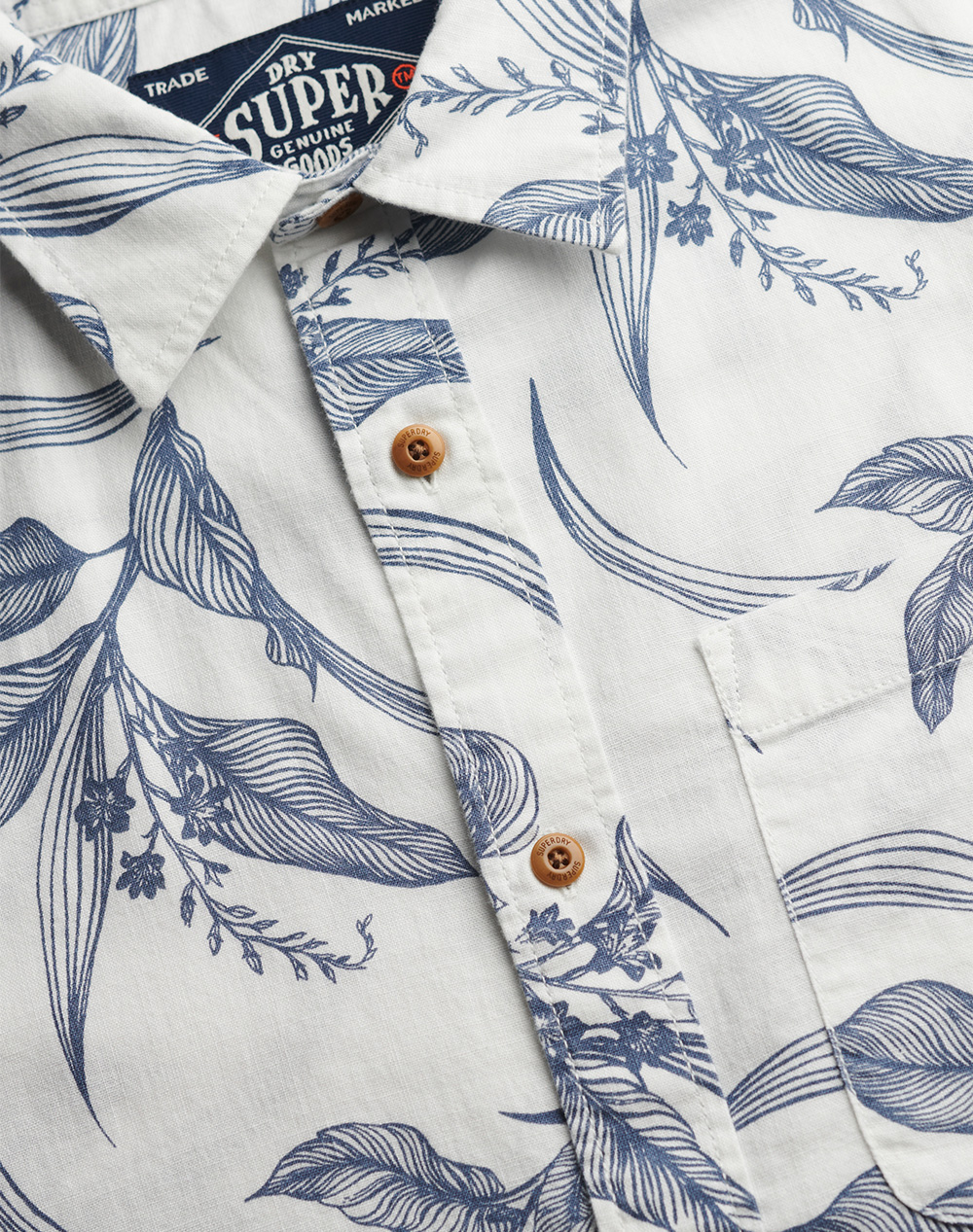 SUPERDRY D2 OVIN VINTAGE LOOM S/S SHIRT MENS SHIRT