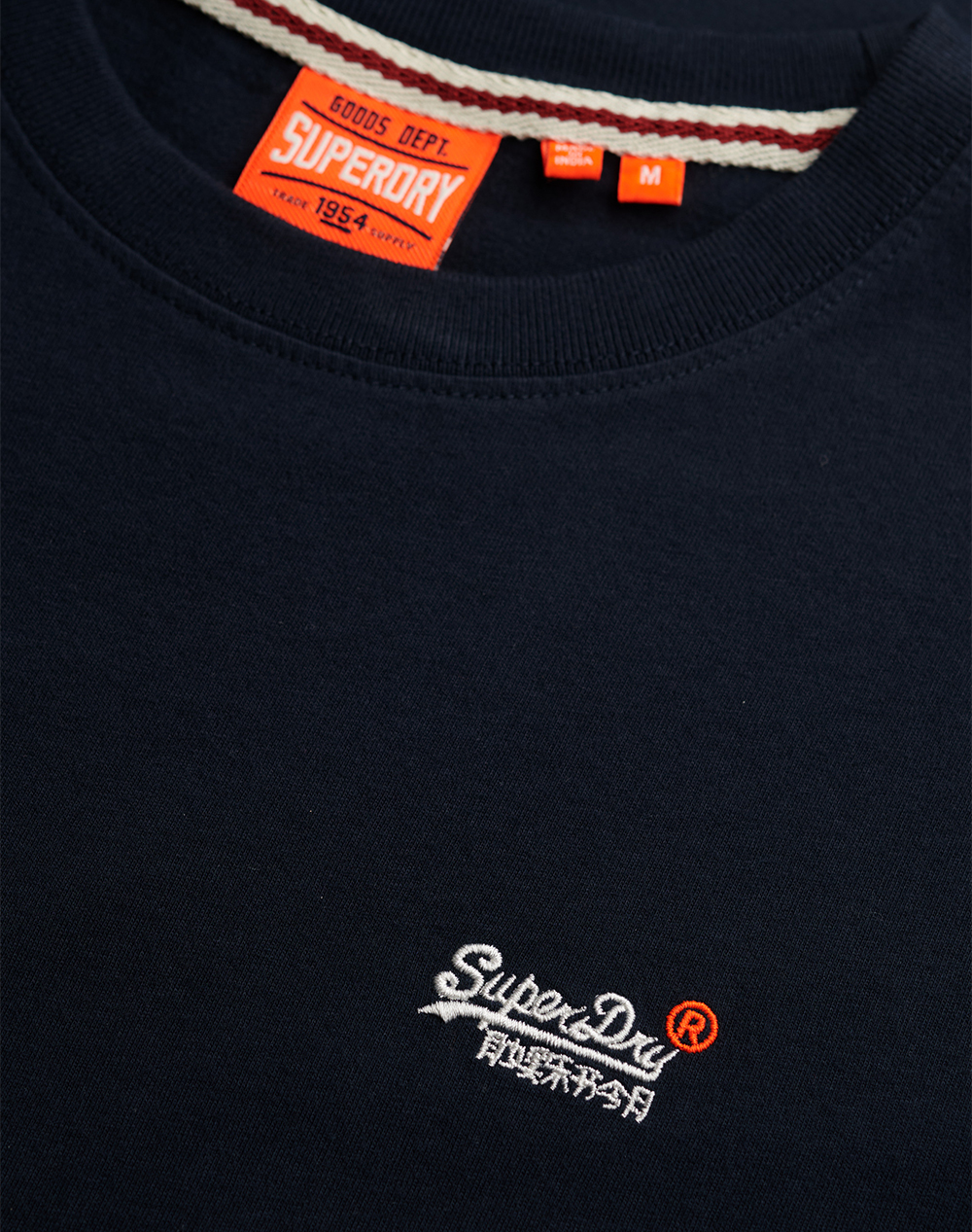 SUPERDRY D1 ESSENTIAL CONTRAST EMB TEE МЪЖКА БЛУЗА
