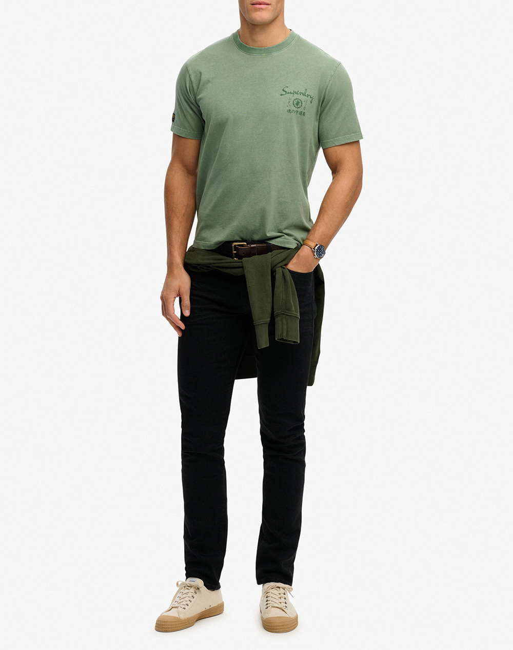 SUPERDRY D2 OVIN TOKYO NARRATIVE LOOSE TEE МЪЖКА ТЕНИСКА