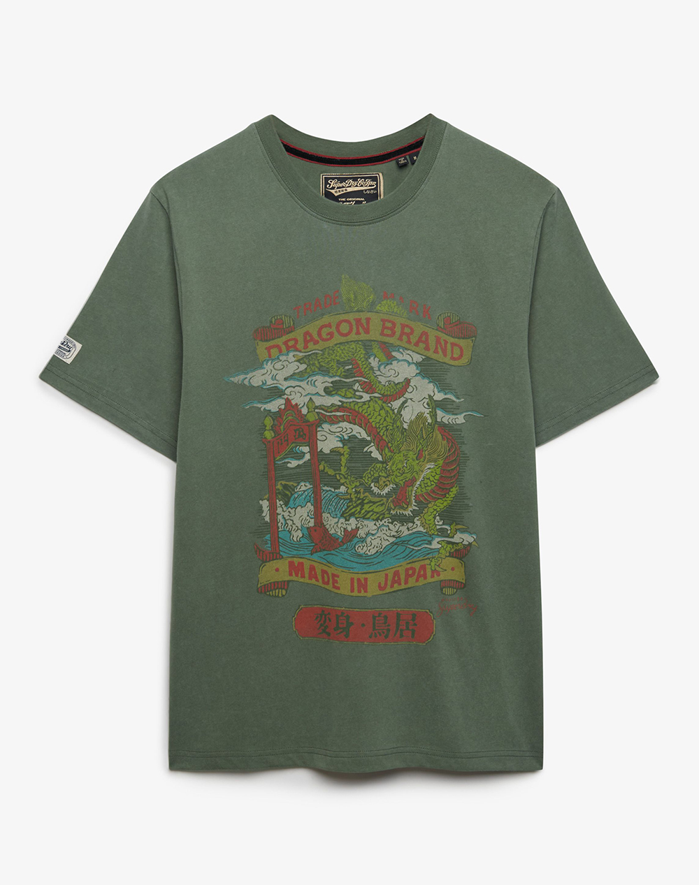 SUPERDRY D1 OVIN VL TOKYO RELAXED TEEMENS BLOUSE