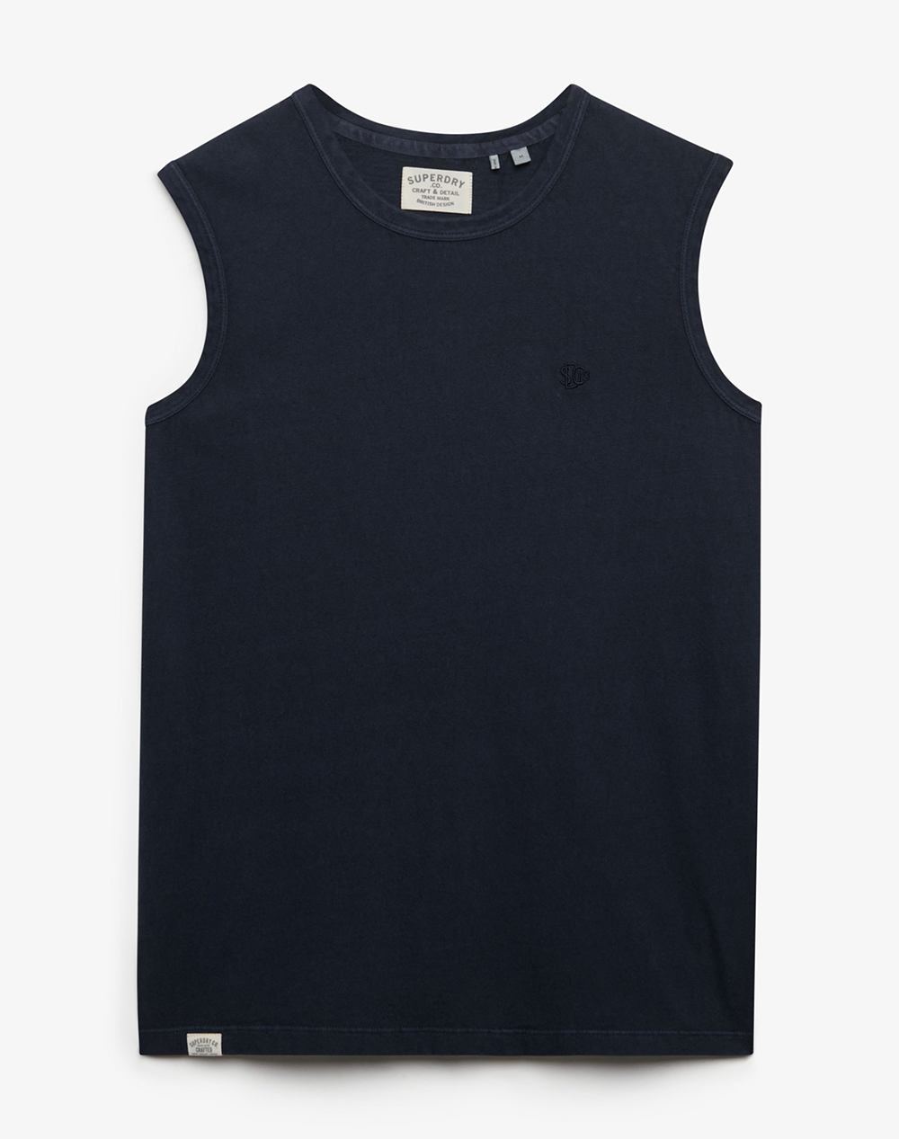 SUPERDRY D3 OVIN CLASSIC COTTON LINEN TANKMENS BLOUSE