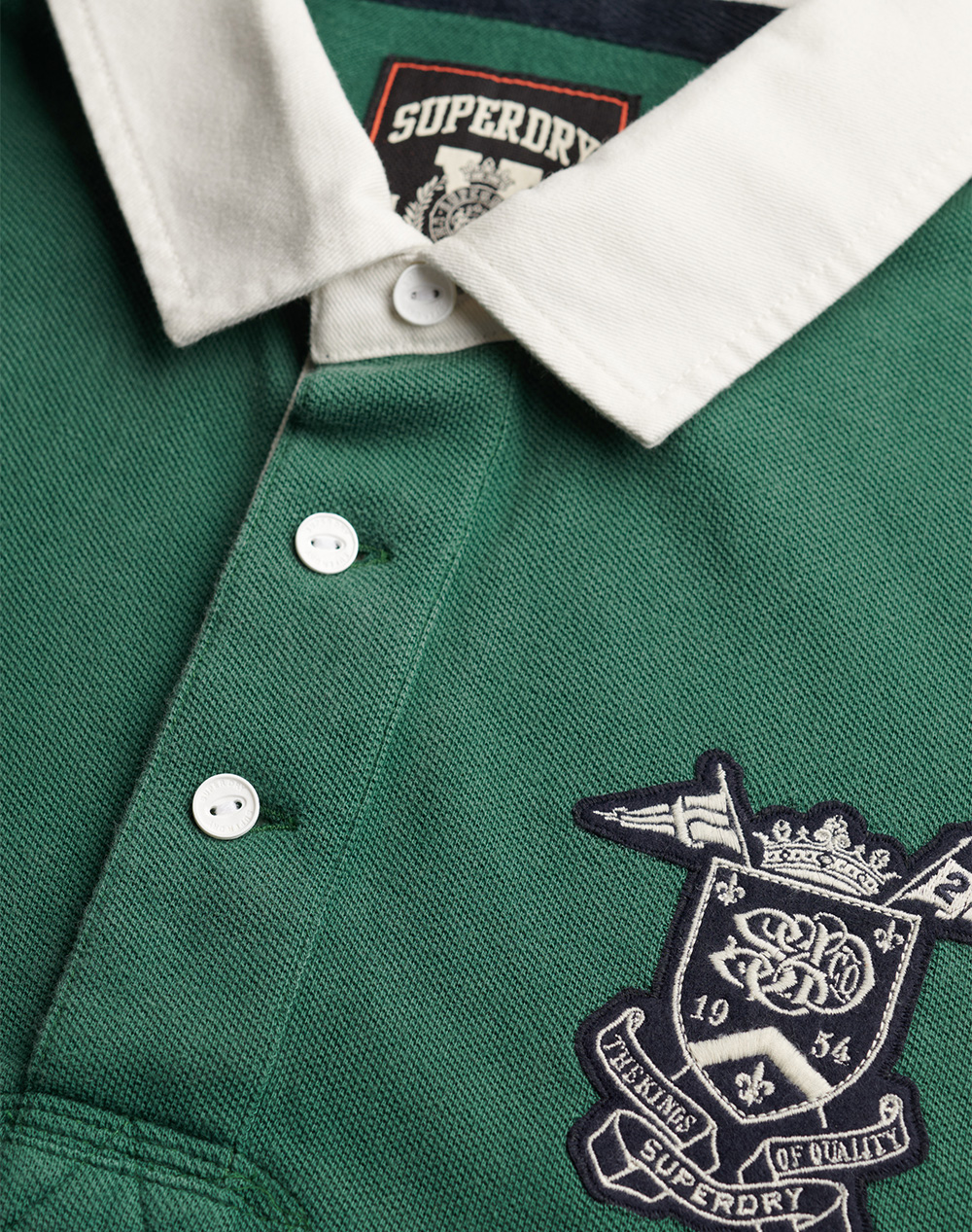 SUPERDRY D1 OVIN VINTAGE PIQUE RUGBY POLO МЪЖКА БЛУЗА