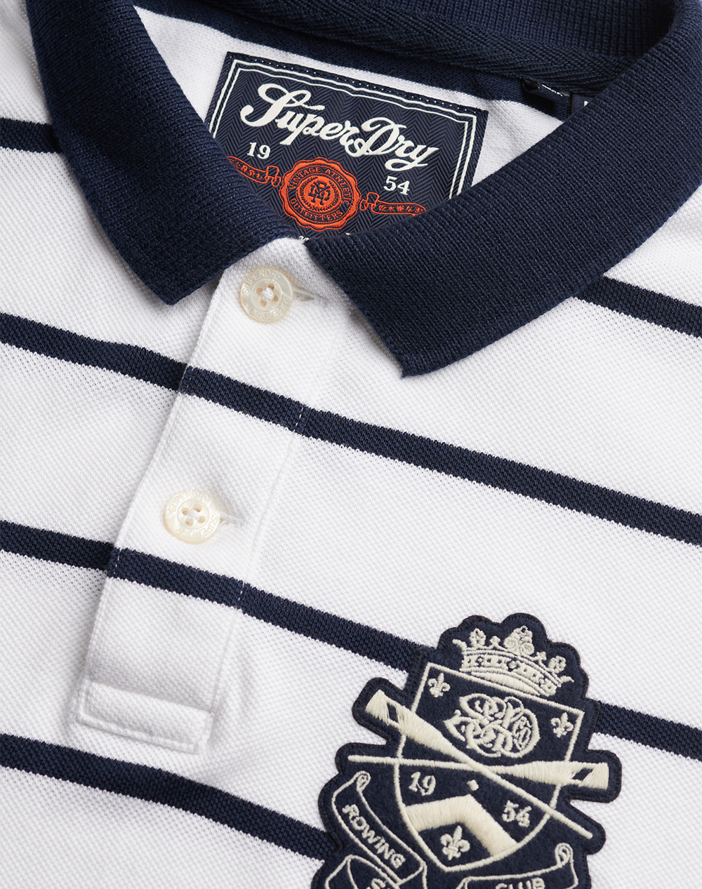 SUPERDRY D2 CREST STRIPE POLO МЪЖКА БЛУЗА