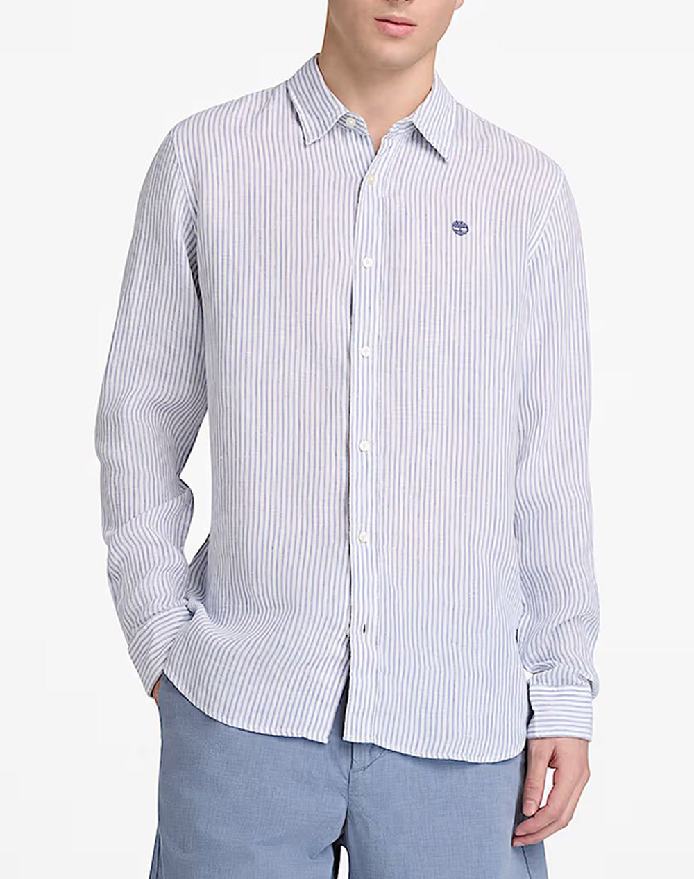 TIMBRELAND Linen Striped Shirt (Regular)