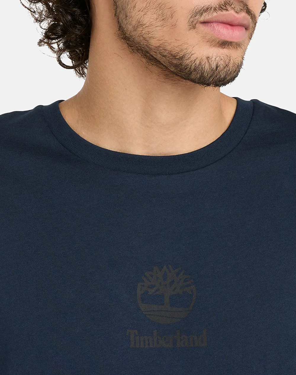 TIMBERLAND Print Stack Logo Short Sleeve Tee