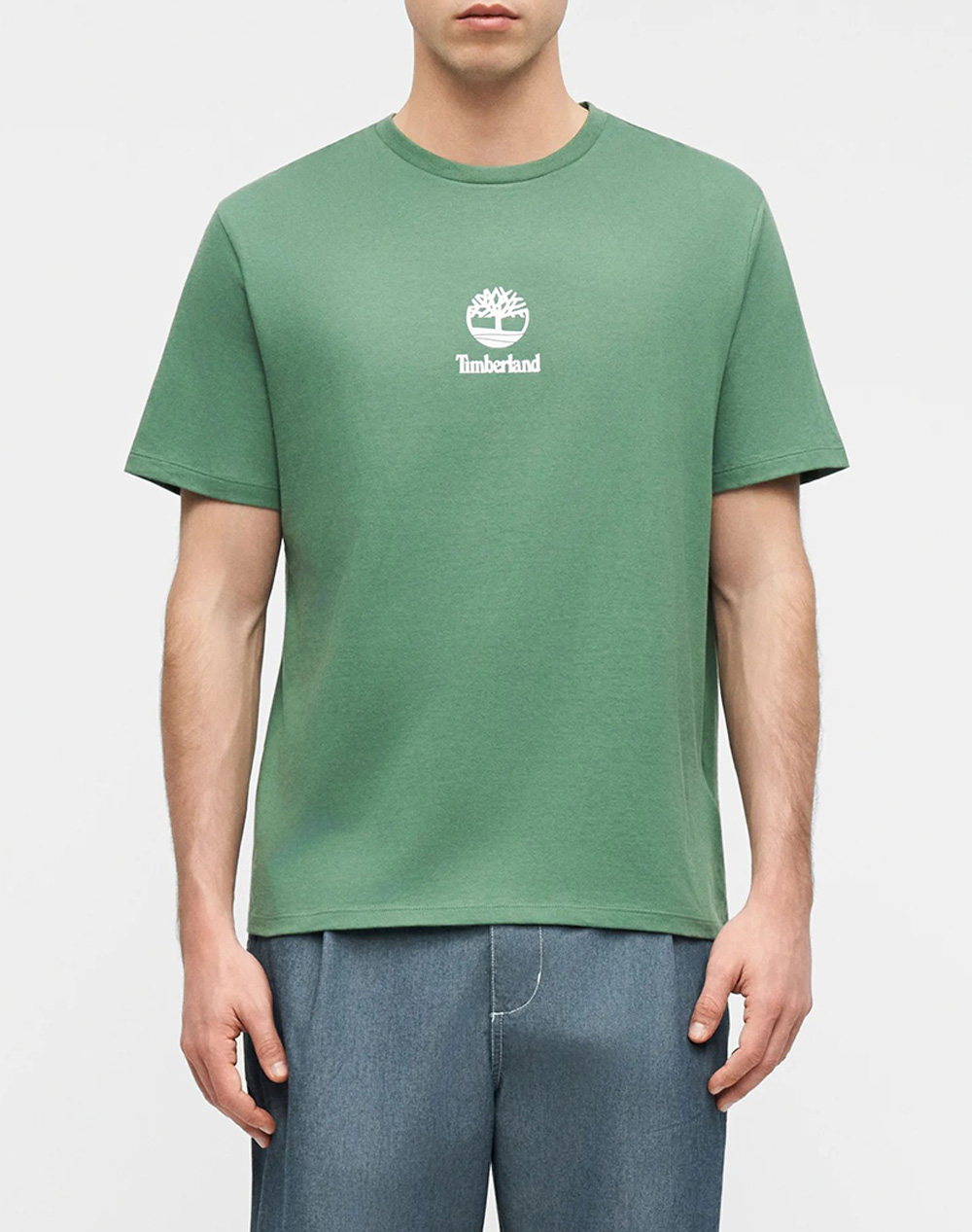 TIMBERLAND Print Stack Logo Short Sleeve Tee