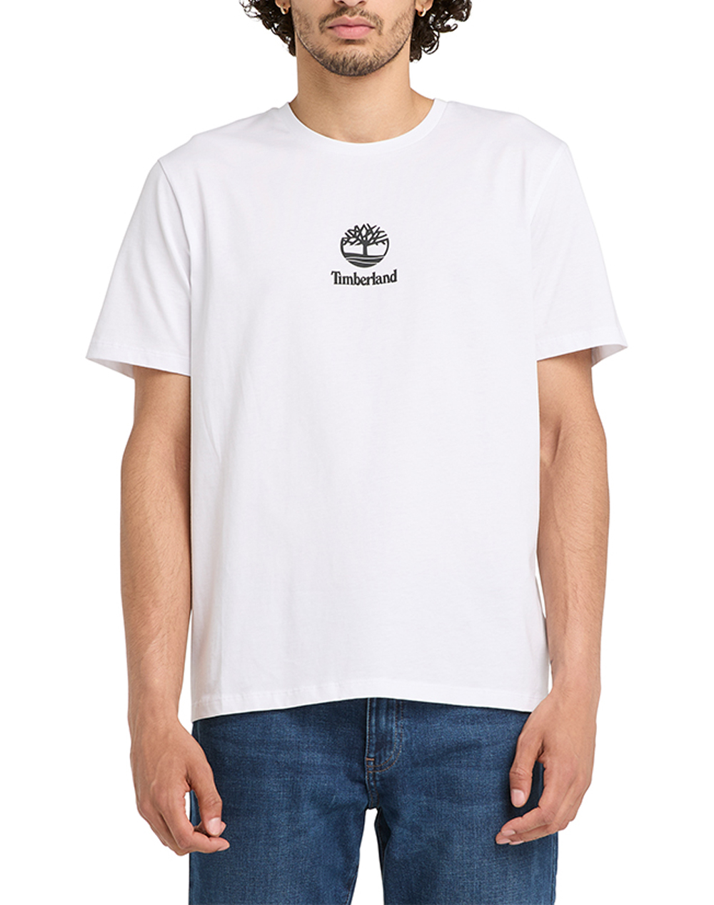 TIMBERLAND Print Stack Logo Short Sleeve Tee
