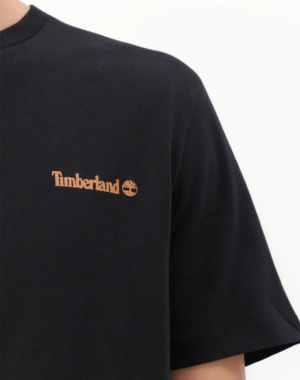 TIMBERLAND Small Linear Logo Print Tee