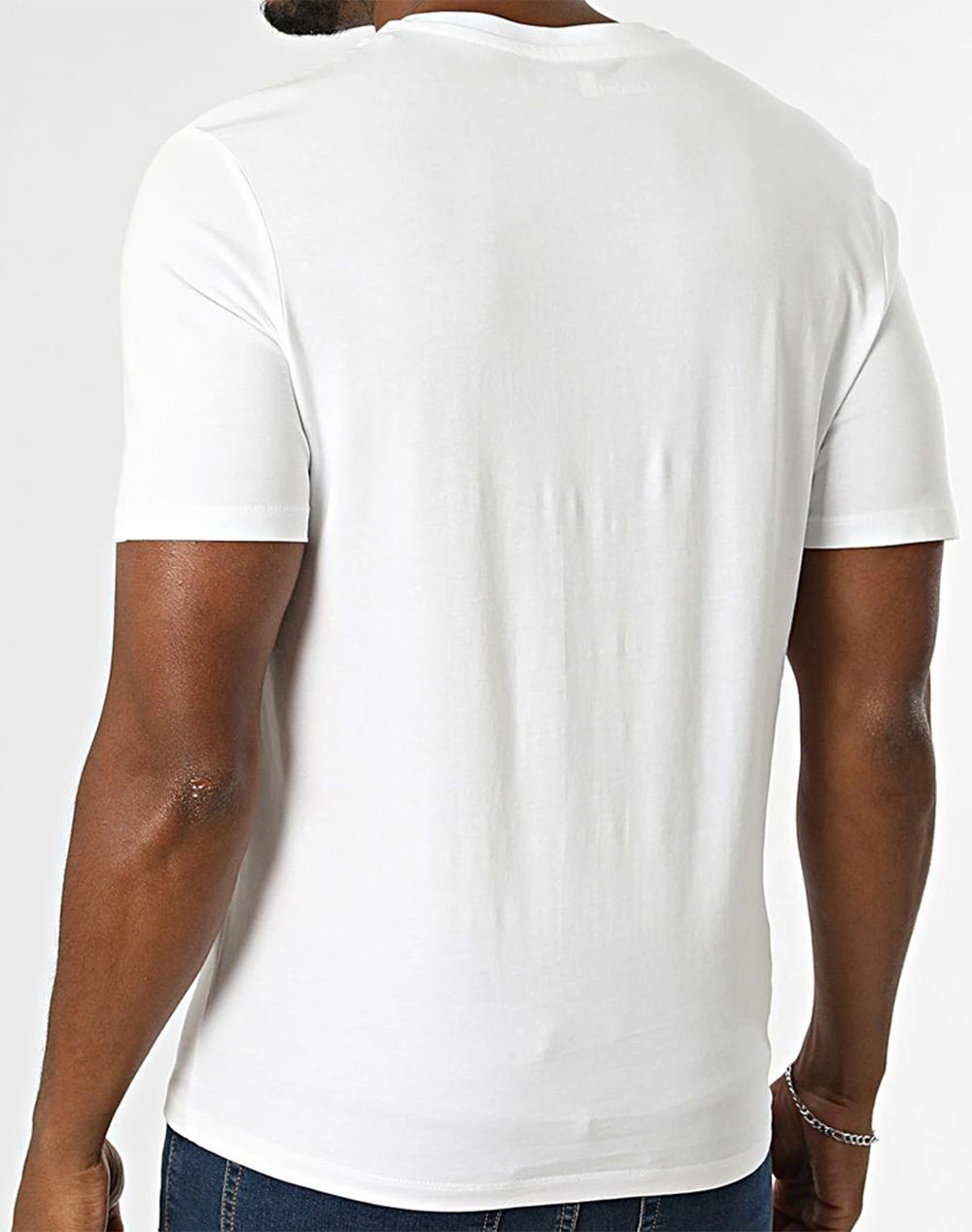 TIMBERLAND Small Linear Logo Print Tee