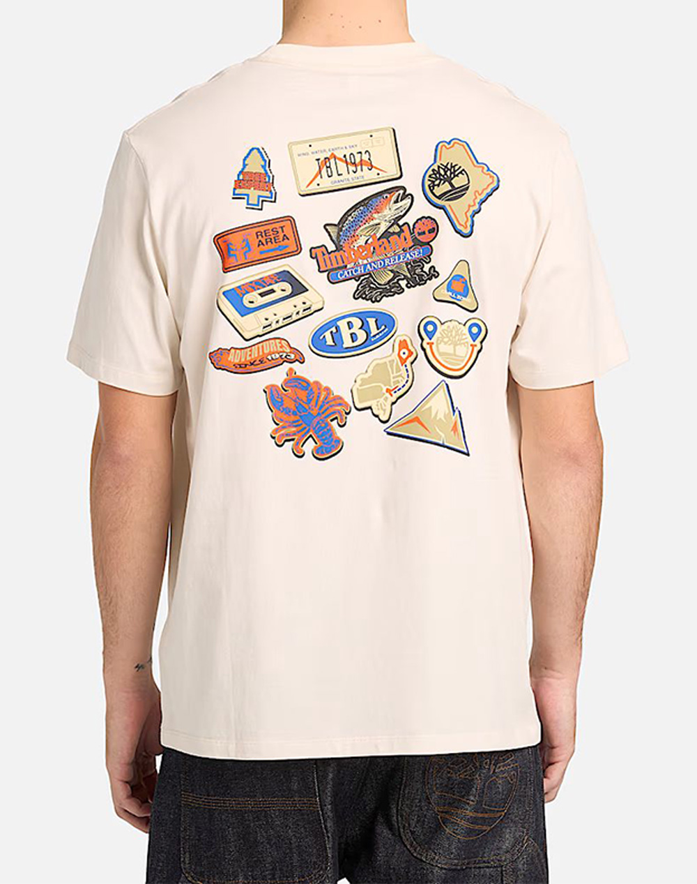 TIMBERLAND Magnet Back Graphic Tee