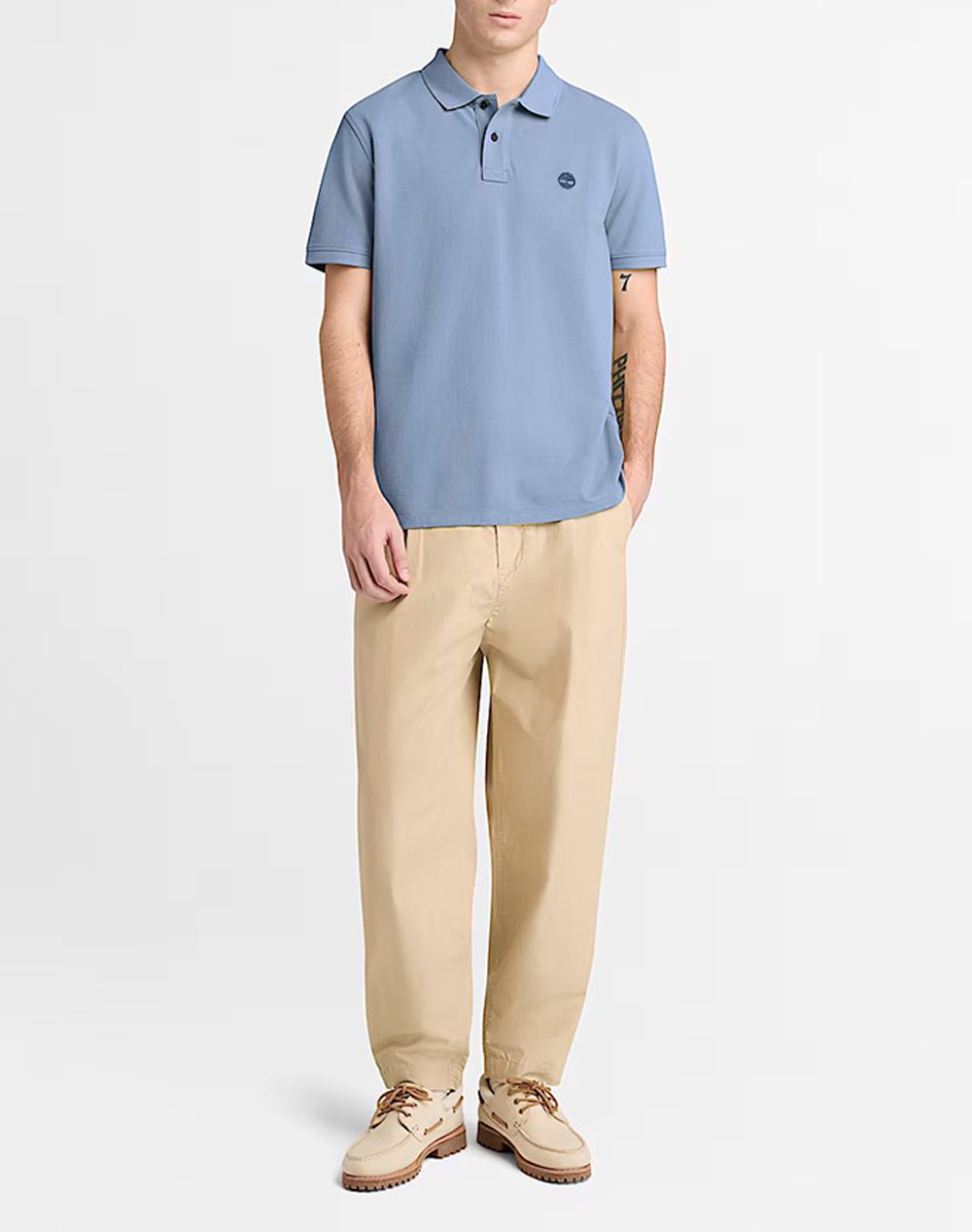 TIMBERLAND Pique Short Sleeve Polo