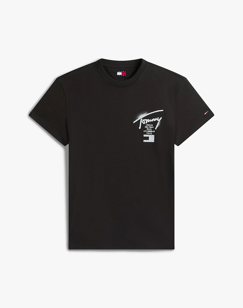 TOMMY JEANS TJM REG CITY SIGN SS TEE EXT