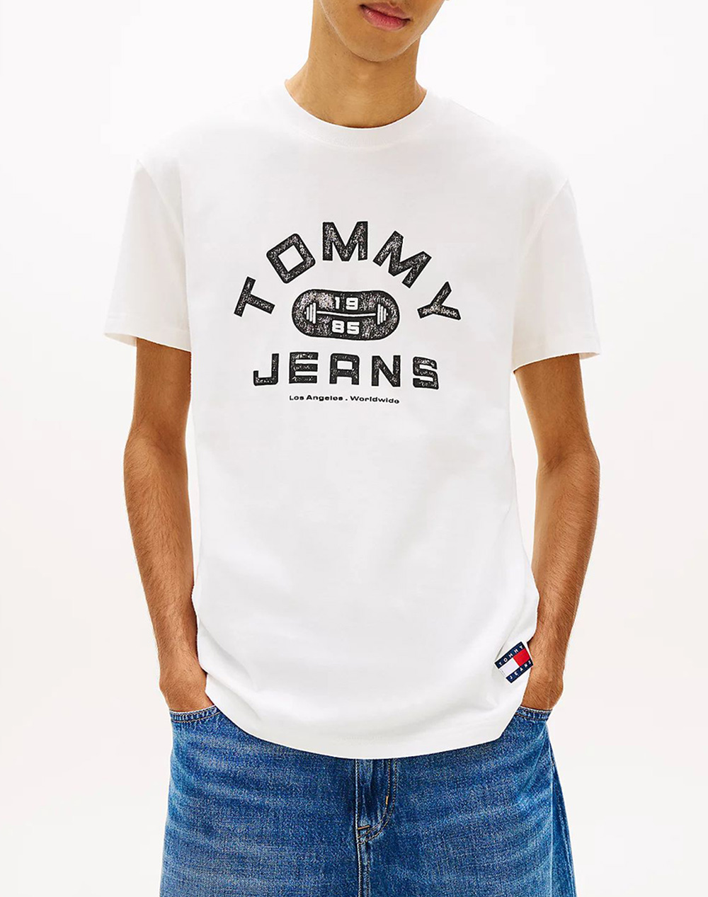 TOMMY JEANS TJM REG TJ GYM SS TEE EXT