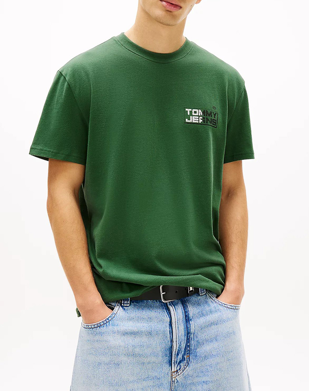 TOMMY JEANS TJM REG TJ GYM BLOCK SS TEE EXT