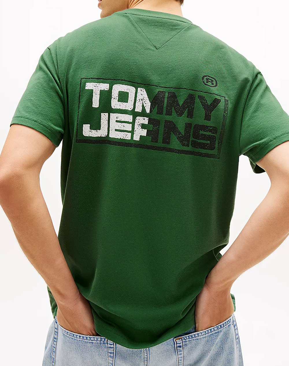 TOMMY JEANS TJM REG TJ GYM BLOCK SS TEE EXT