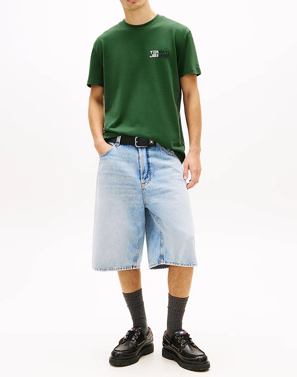 TOMMY JEANS TJM REG TJ GYM BLOCK SS TEE EXT