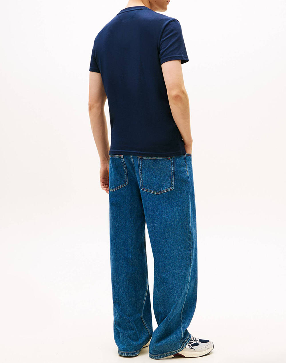 TOMMY JEANS TJM REG BIG FLAG SS TEE EXT