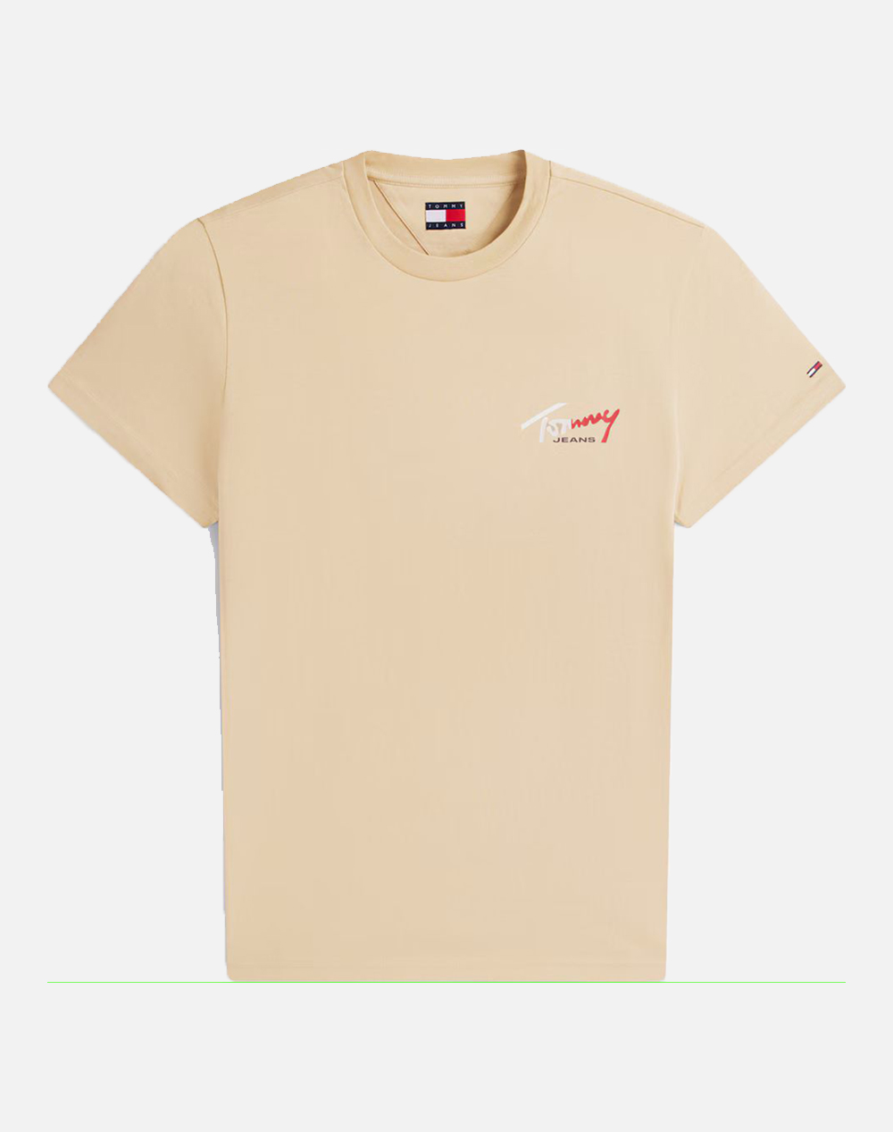 TOMMY JEANS TJM SLIM SIGN CHEST SS TEE EXT