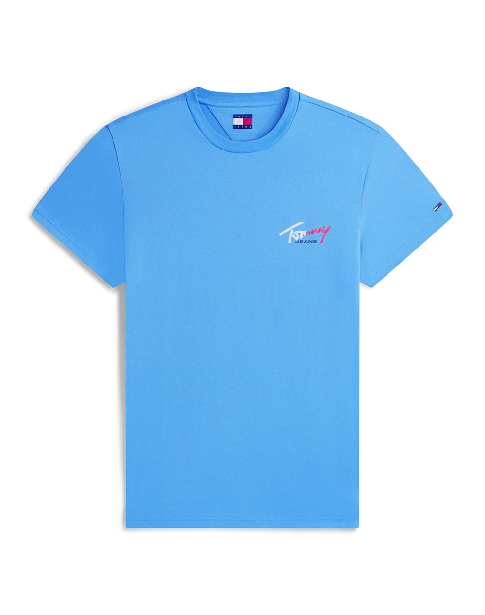 TOMMY JEANS TJM SLIM SIGN CHEST SS TEE EXT
