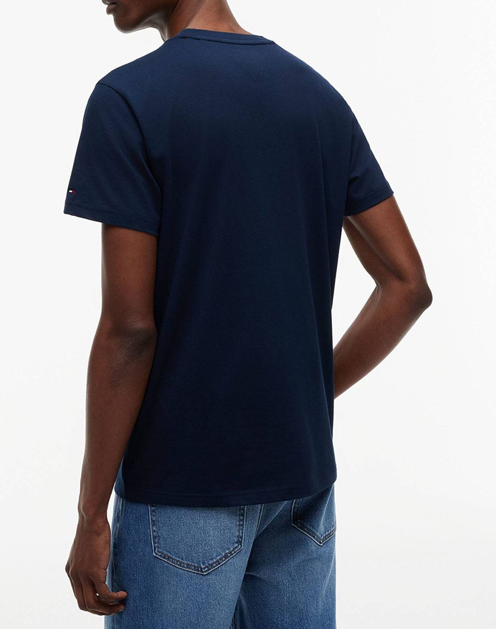 TOMMY JEANS TJM SLIM SIGN CHEST SS TEE EXT