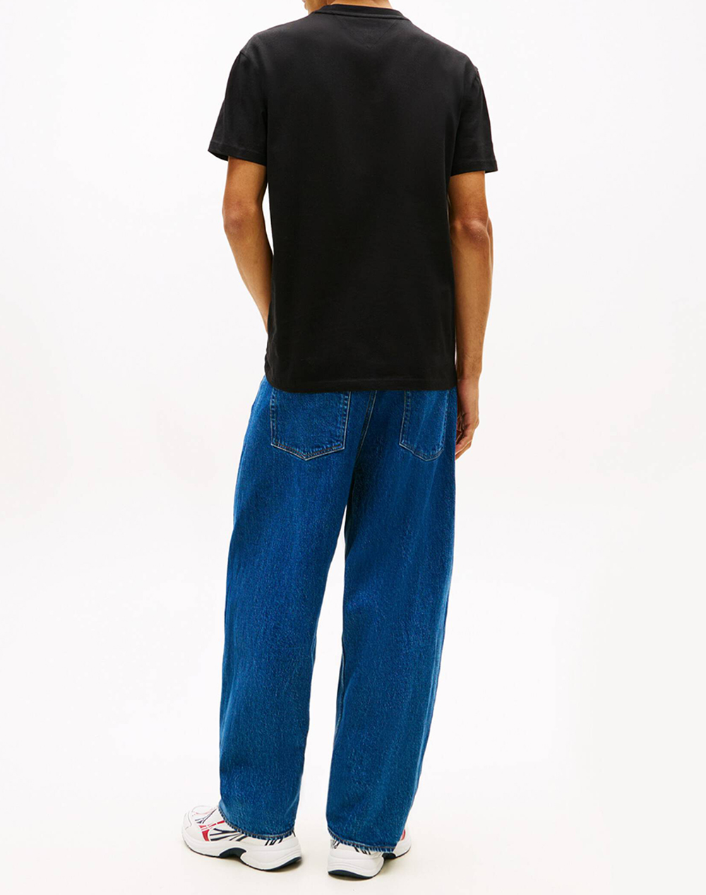 TOMMY JEANS TJM REG SIGNATURE STRIPE T EXT