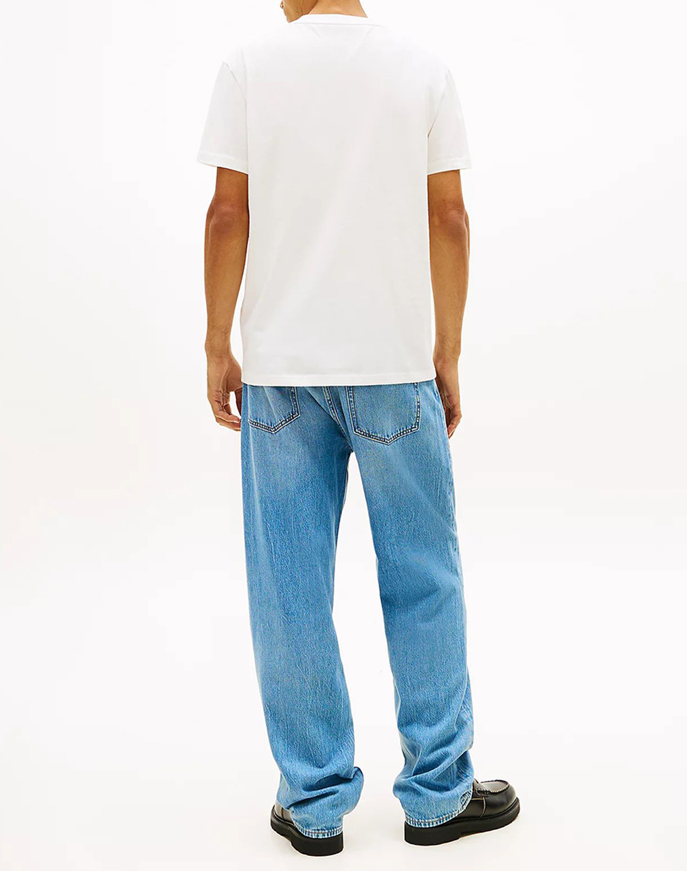 TOMMY JEANS TJM REG SIGNATURE STRIPE T EXT