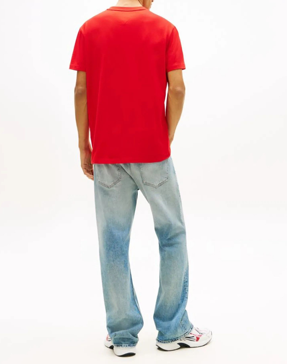 TOMMY JEANS TJM REG SIGNATURE STRIPE T EXT