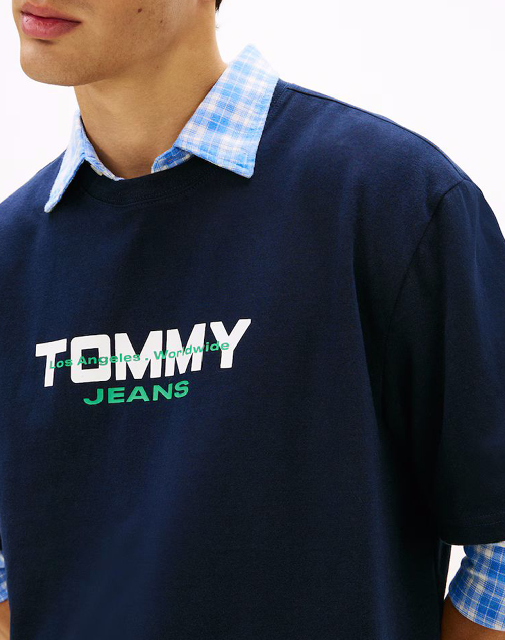 TOMMY JEANS TJM 90S TJ BLOCK SS TEE