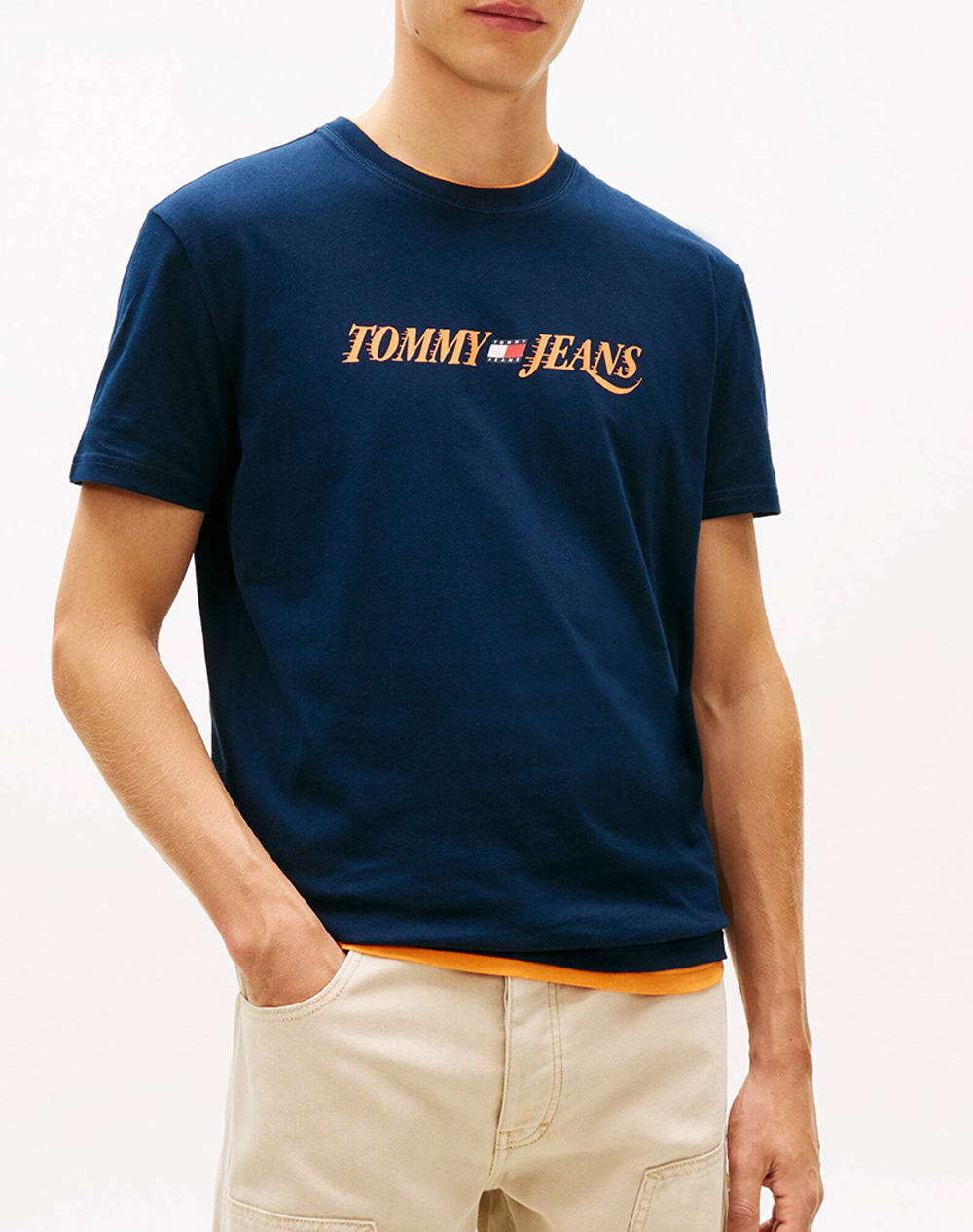 TOMMY JEANS TJM REG VINTAGE LA SS TEE