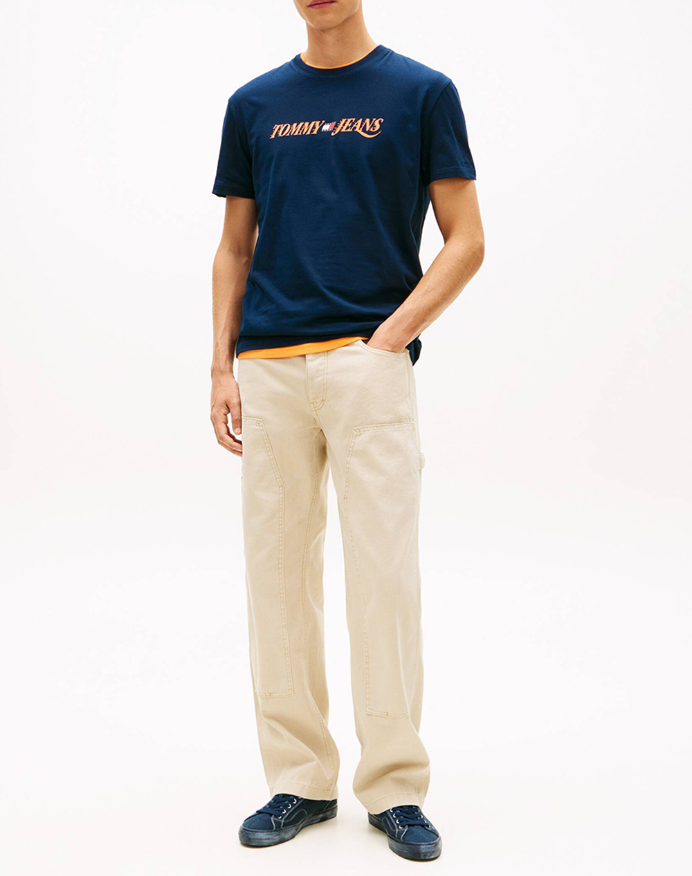 TOMMY JEANS TJM REG VINTAGE LA SS TEE