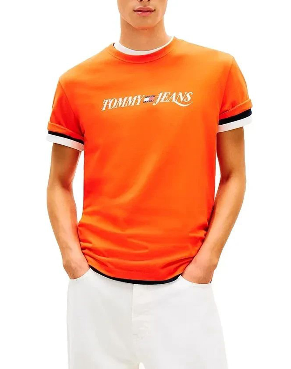 TOMMY JEANS TJM REG VINTAGE LA SS TEE