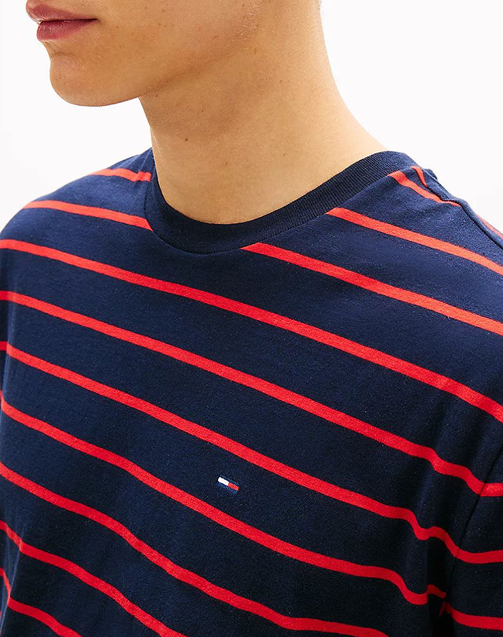 TOMMY JEANS TJM REG STRIPE SS TEE EXT