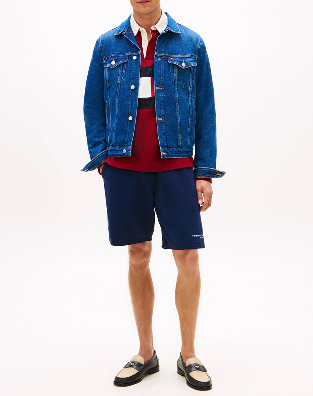 TOMMY HILFIGER TOMMY LOGO SWEATSHORT