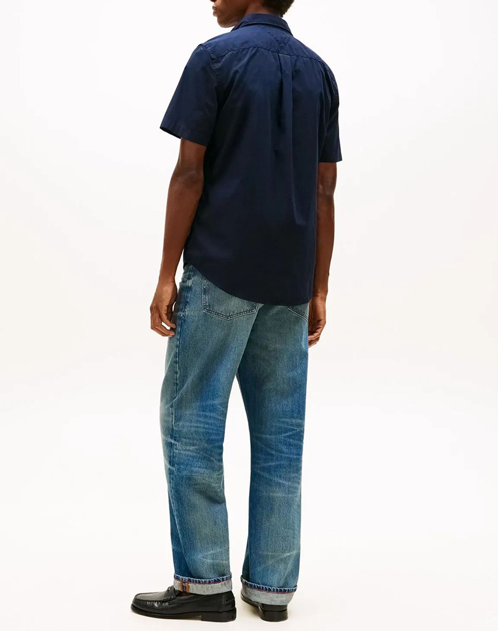 TOMMY HILFIGER FLEX POPLIN SOLID S/S SHIRT