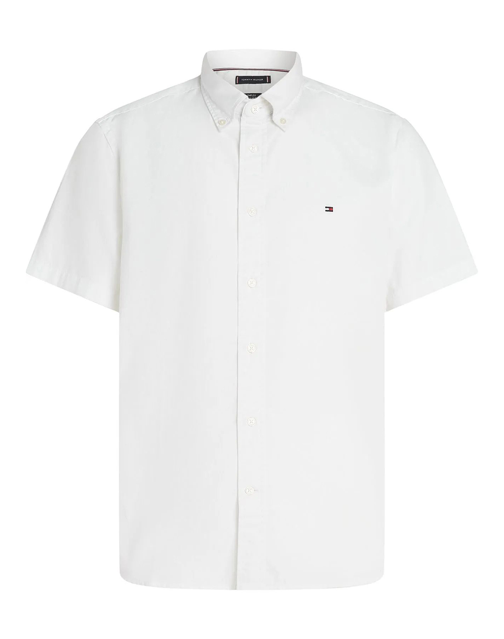 TOMMY HILFIGER FLEX POPLIN SOLID S/S SHIRT