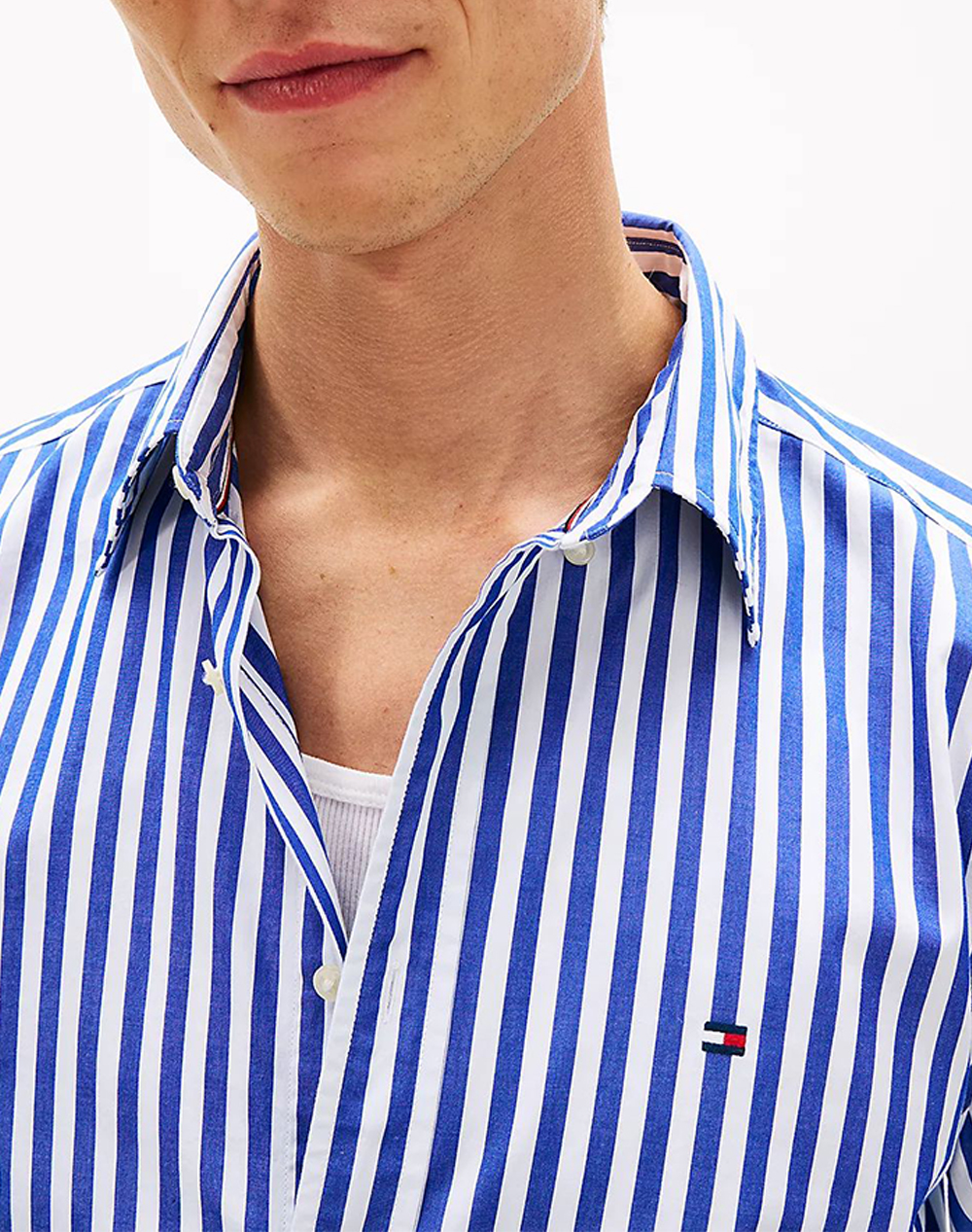 TOMMY HILFIGER FLEX POPLIN CLASSIC STP RF SHIRT