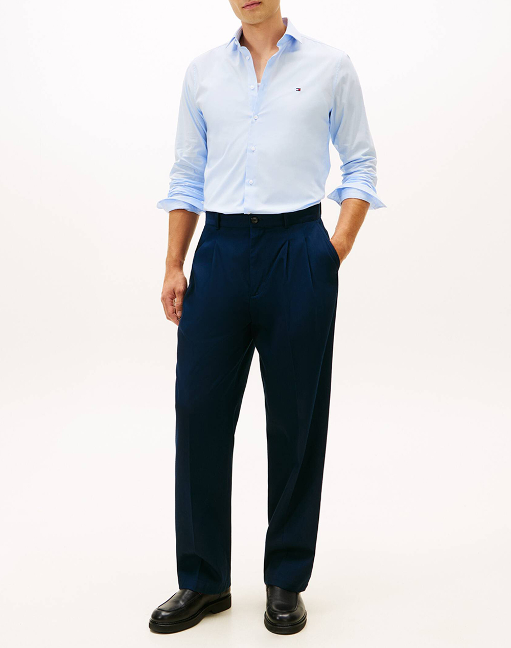 TOMMY HILFIGER CL FLEX POPLIN SF SHIRT