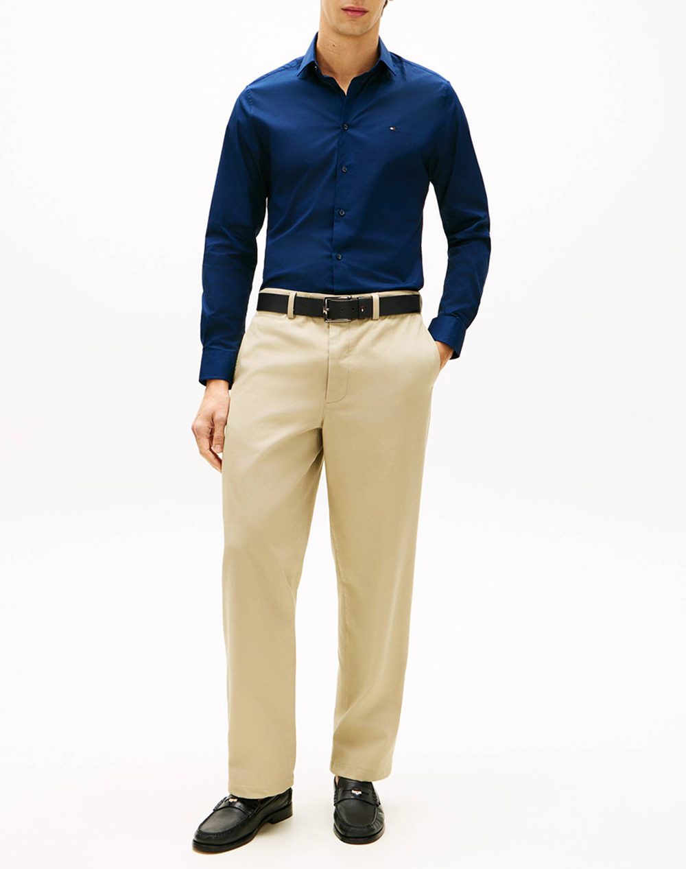 TOMMY HILFIGER CL FLEX POPLIN SF SHIRT