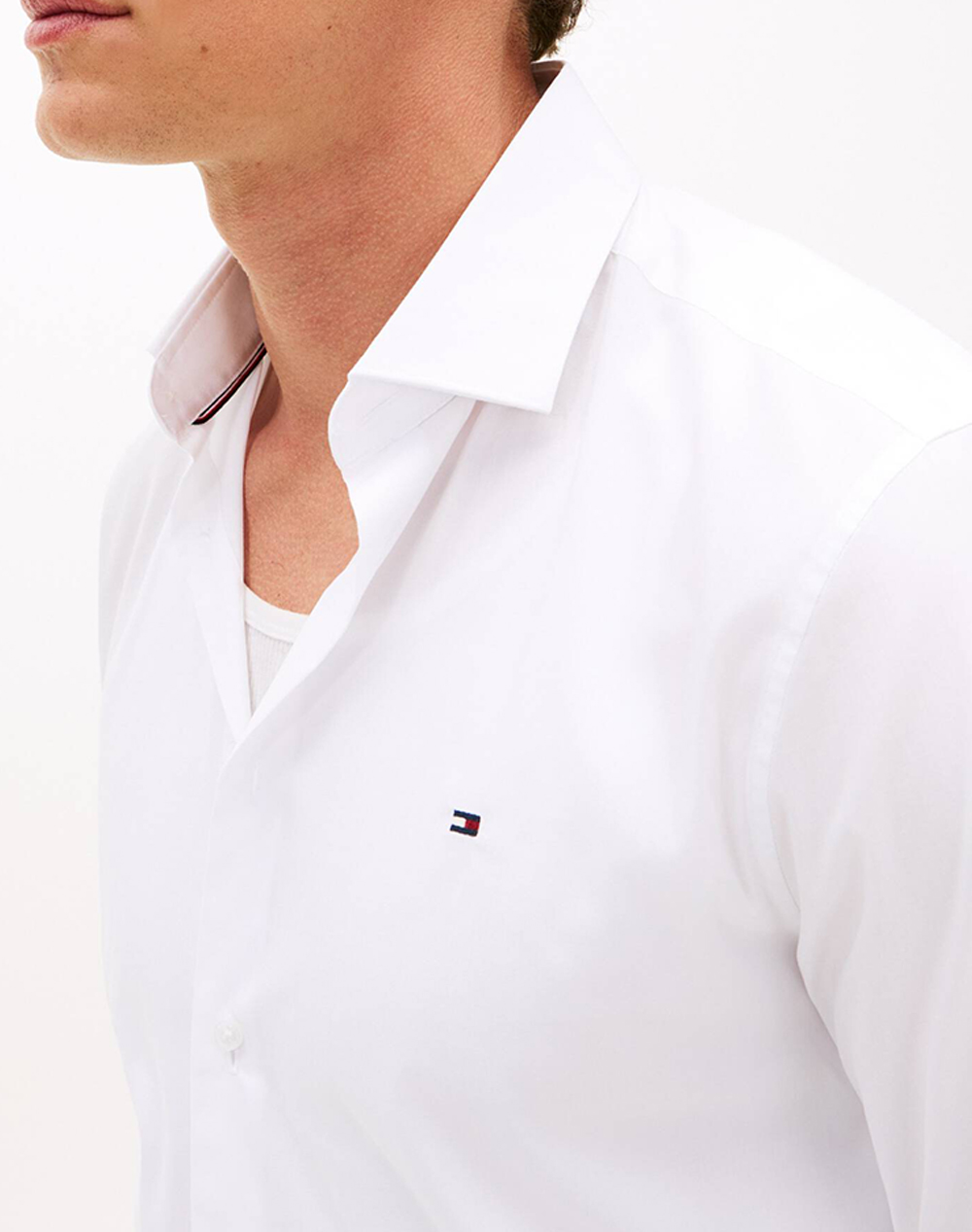 TOMMY HILFIGER CL FLEX POPLIN SF SHIRT