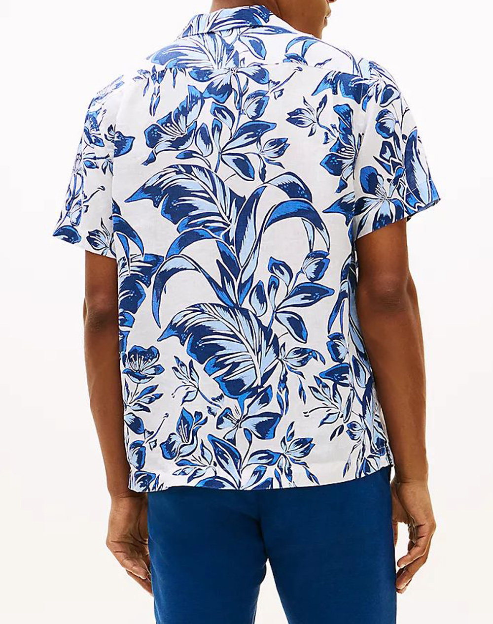 TOMMY HILFIGER LINEN FLORAL AOP SS RF 1/2