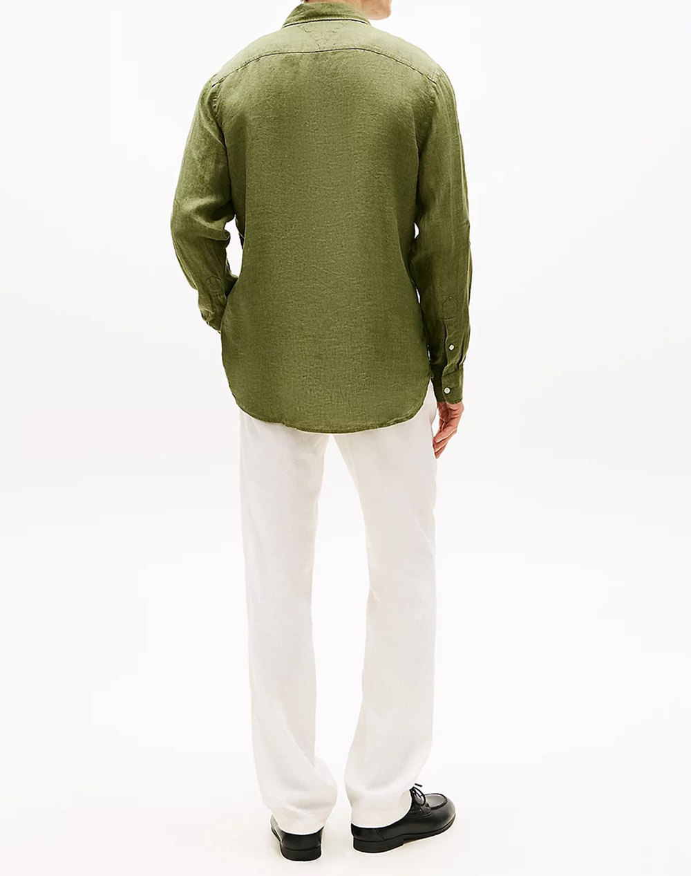 TOMMY HILFIGER PIGMENT DYED LI SOLID RF SHIRT