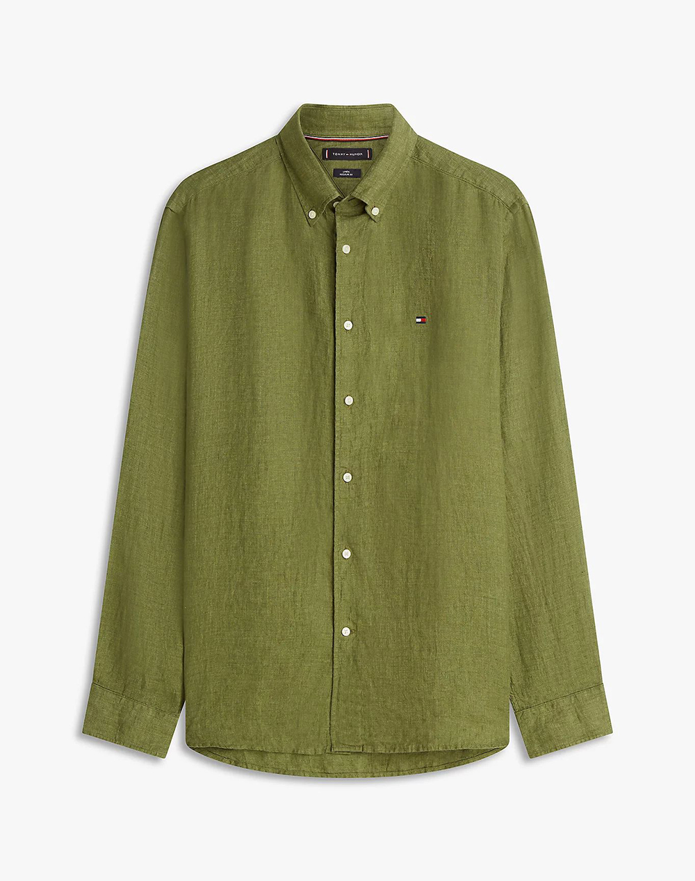 TOMMY HILFIGER PIGMENT DYED LI SOLID RF SHIRT